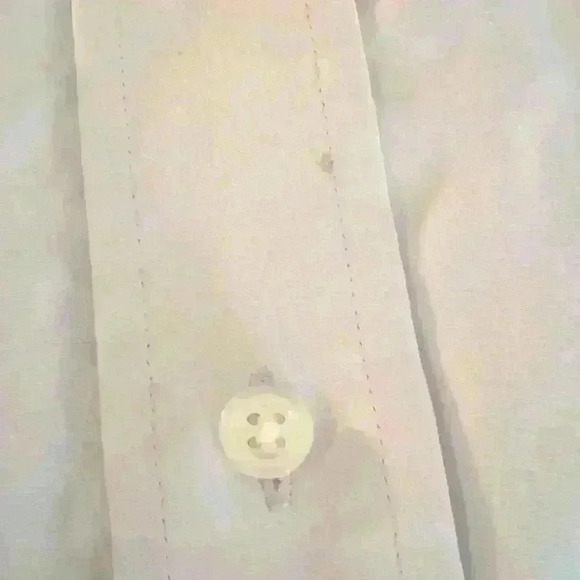 Puritan Lt Blue Long Sleeve Button Down Dress Shirt - Size 17 - Picture 12 of 12